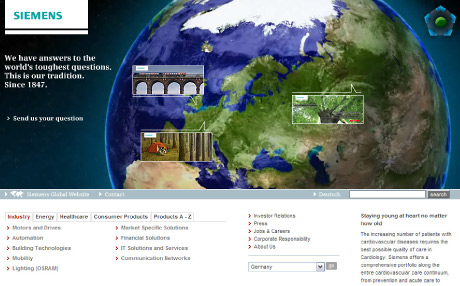 Siemens Global Website